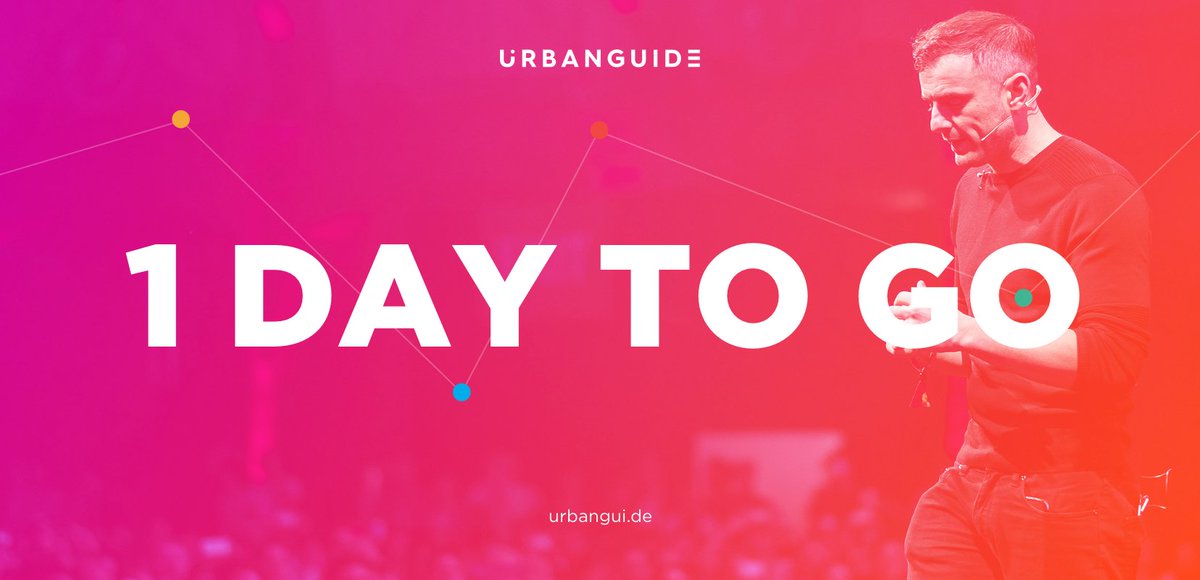 Only 1 day remaining! Join us tomorrow on our Facebook live feed. Sign up to our Facebook event! #urbanguide facebook.com/events/1267238…