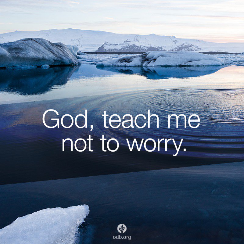 ourdailybread's tweet photo. What are you anxious about today? Place it in God's hands. https://t.co/lcAHg8HULG