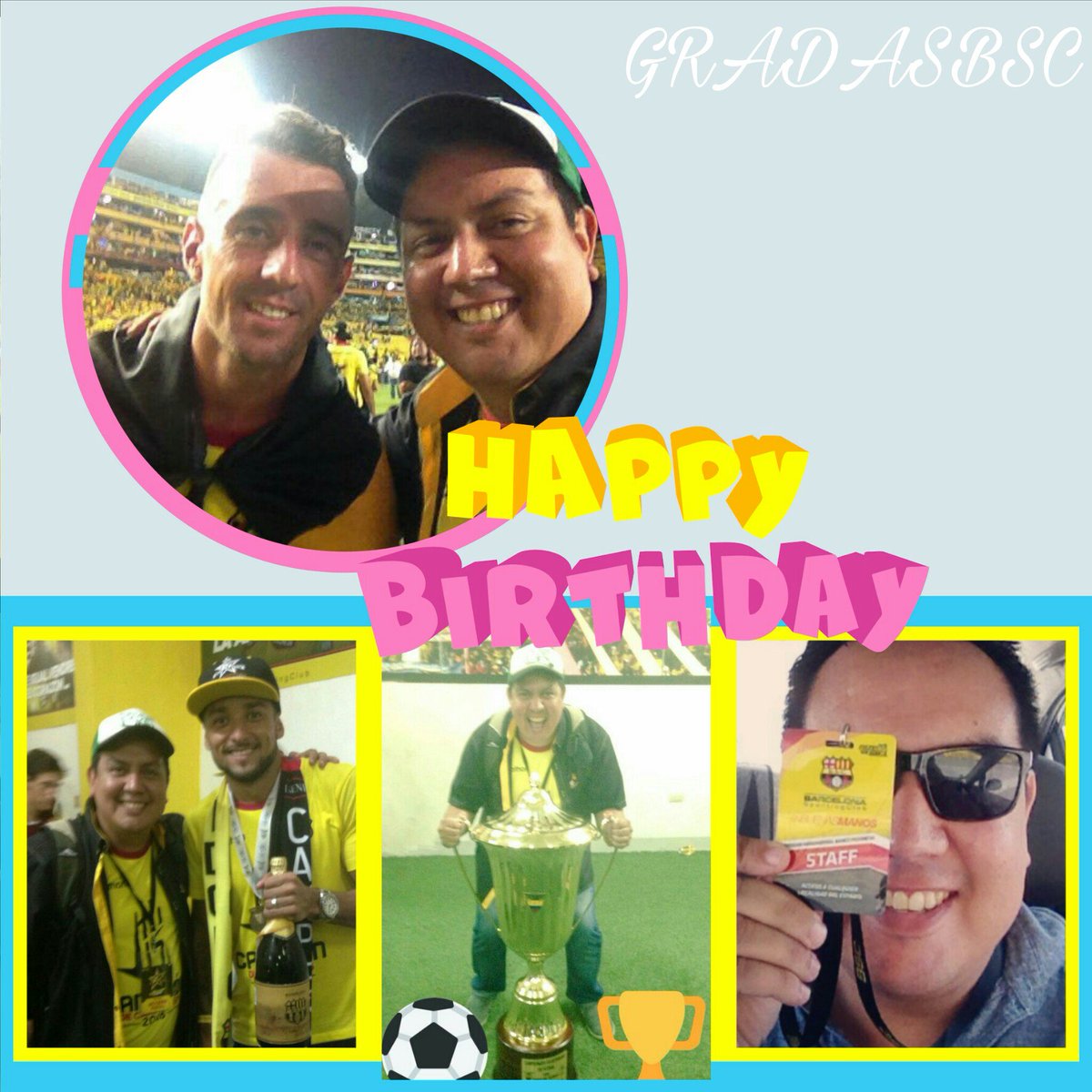 GradasBSC's tweet image. @GradasBSC te desea un feliz cumpleaños @GinoFreireB🎈🎈