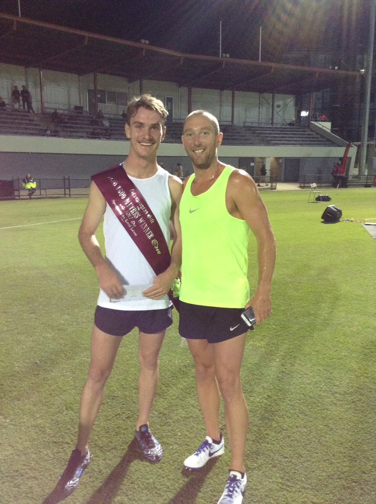 VicAthLeague's tweet photo. RESULT: Lend Lease 1600m Open final, won by Lachie Connell. #StonningtonGift @StonningtonGift @prahrancc https://t.co/7OMdpVx5GH