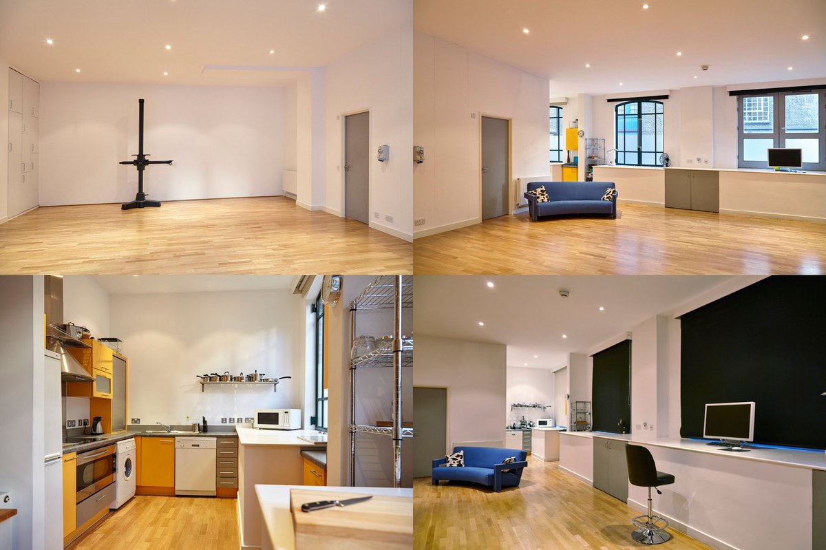 Fabulous new photo studio available for hire #studio #studiophotography #foodstudio #photostudio #shadthamesstudios #fashion #beauty