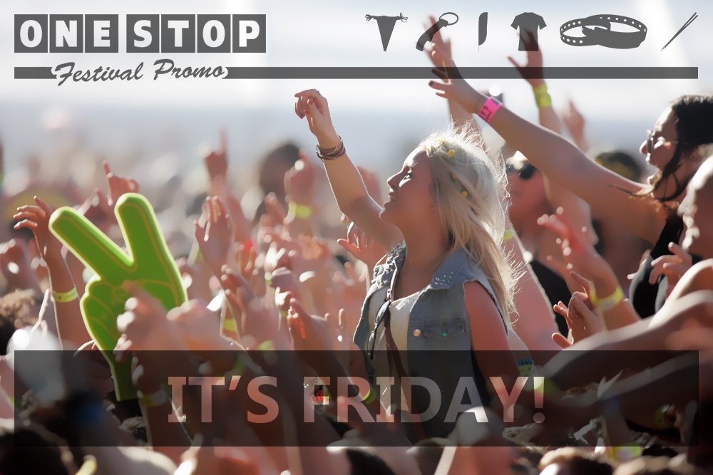 OneStopProFest's tweet photo. We've got that #FridayFeeling 
Do you? https://t.co/M4b6werYfC