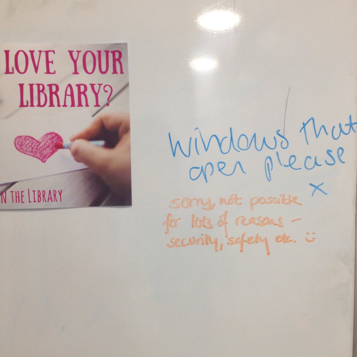 MarjonLibrary's tweet image. Feedback&apos;s for life, not just for Valentine&apos;s, so let us know at any time what you&apos;d like in the library! #marjonlibrary #feedbackfriday