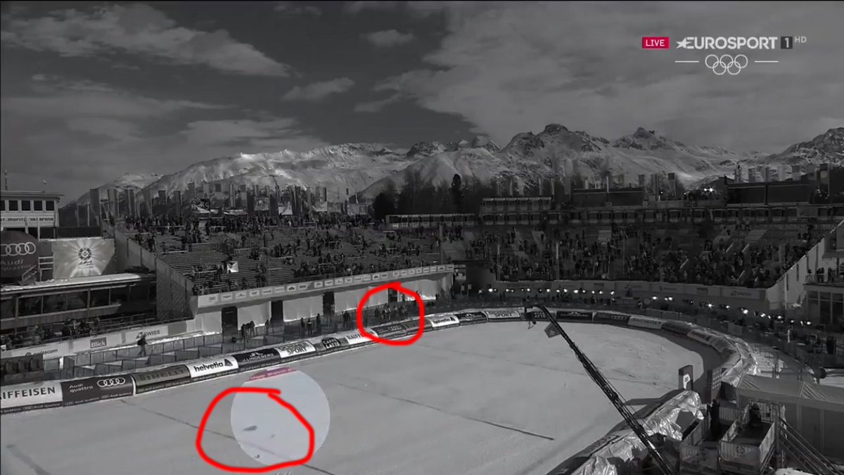 LucaStacul's tweet image. Non ero poi così lontano... 😱😱😱 #cameracrash #stmoritz2017 #EurosportSCI