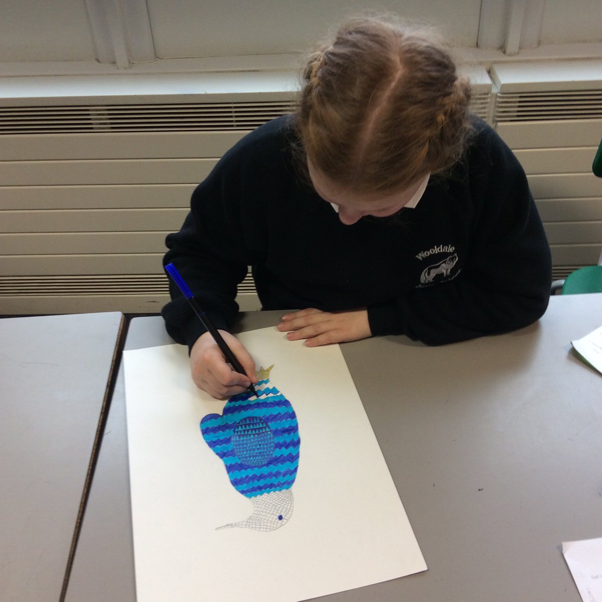 WooldaleJ6C's tweet photo. Following our 'Living Creatures' topic, Class 2 had fun producing bright &amp; colourful Abstract Animals #WJSliteracy https://t.co/nBbVYdNbpv