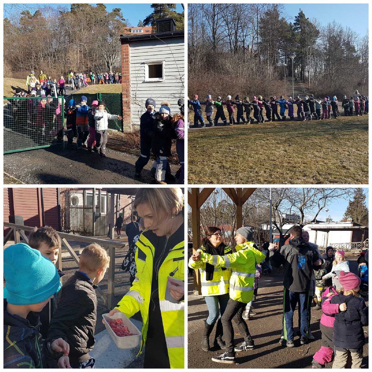 Vänskapsveckan avslutas med Vänskapsorm, geléhjärtan och vänskapsdisco på Bo skola❤ 
#lidskol #boskola #glädje #gemenskap #vänskap