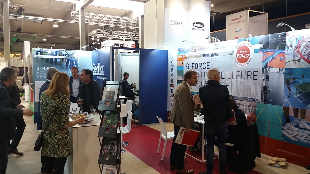 La visite d'aujourd'hui (le dernier jour) encore nos spécialistes au stand 4b14, au Salon des Mandataires au Marche en Famenne. A bientôt!
