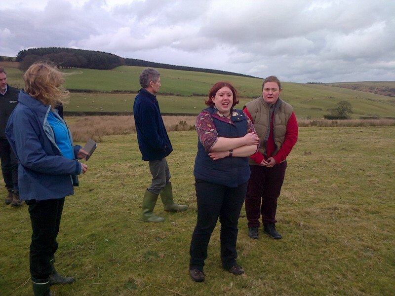 NE_WestMids's tweet image. Sonia Phippard Director General @DefraGovUK discussing #waterqualty &amp;amp; #diffusepollution, #Clun Catchment #Shropshirehills  @ShropHillsAONB