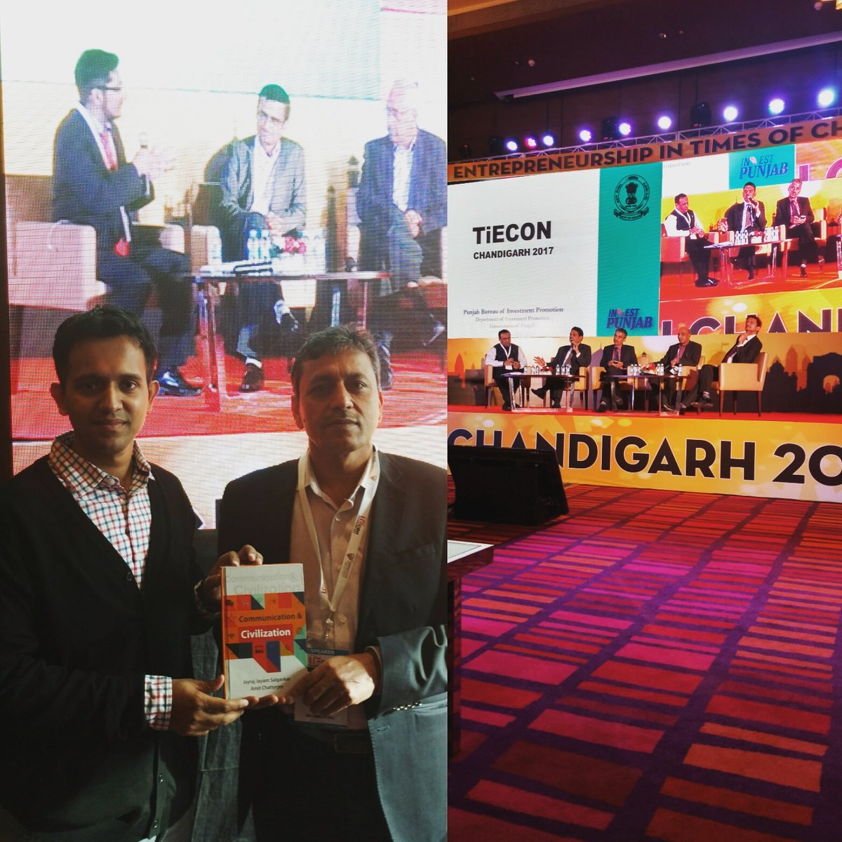 Amit_Chatterjee's tweet photo. Presented my book https://t.co/HDUxJ8OoUm to @Omkar_Raii D.G @stpiindia @TiEChandigarhs event.
tnx @Abhishektandon_ 
@jayrajsalgaokar https://t.co/qJFiREhdpS