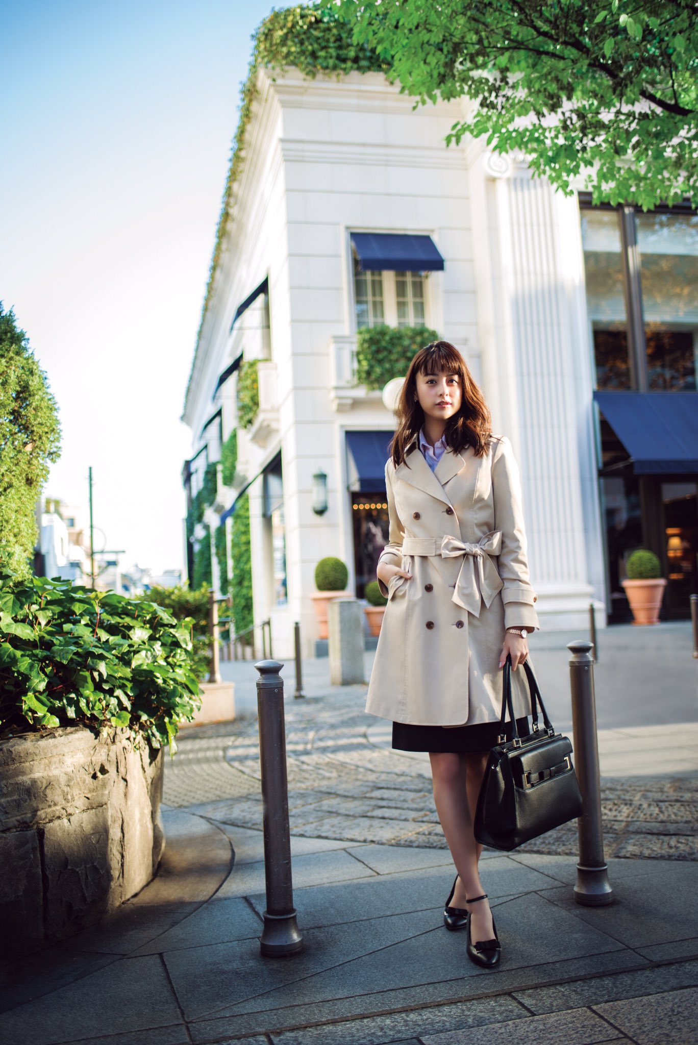 お待たせ! LES MUESトレンチコート ad-naturam.fr