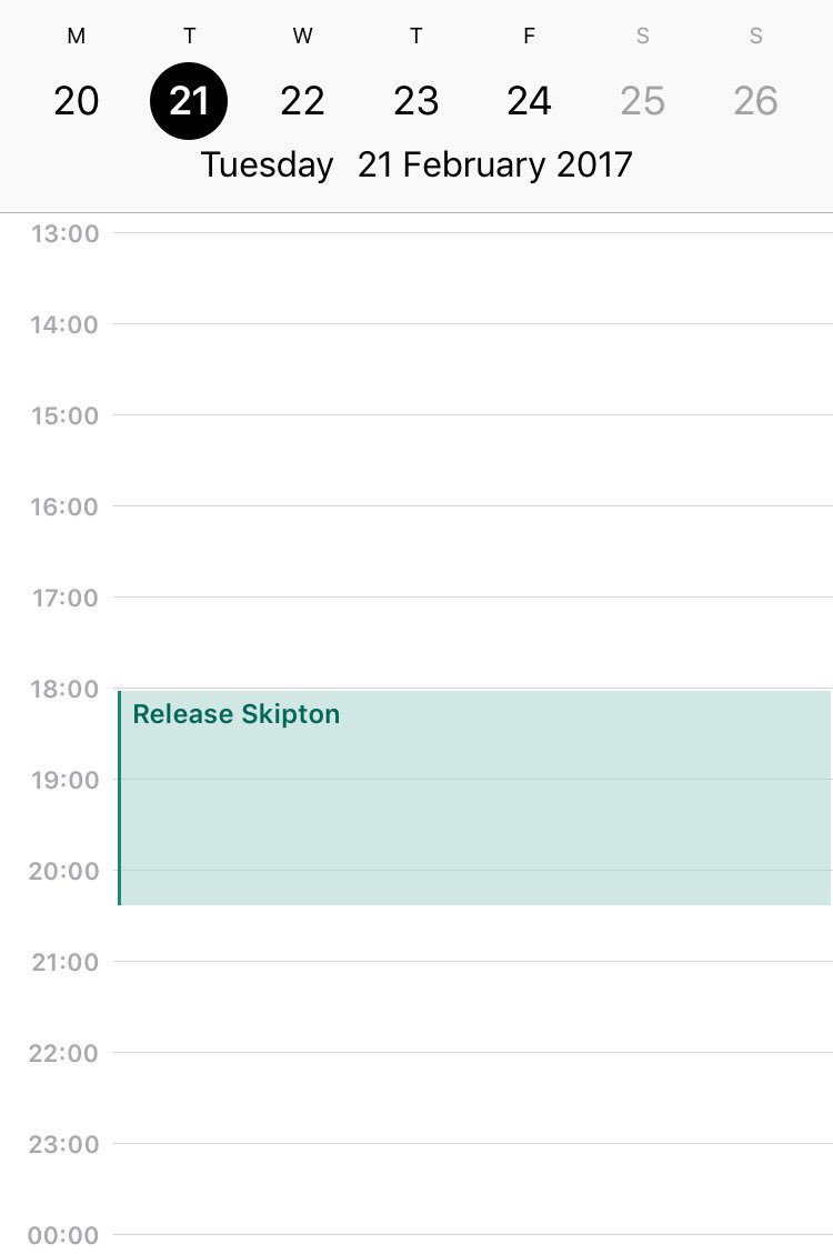 NYPRBLX's tweet photo. Skipton date has been moved and here is the plans for the release https://t.co/LOfJDXp8a2