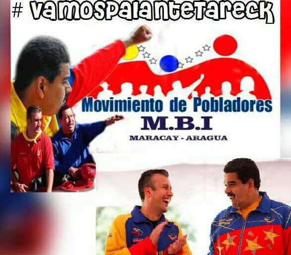 miryeflores's tweet photo. #VamosPaLanteTareck @NicolasMaduro @TareckPSUV @CarylBertho https://t.co/C9xGeGprXd