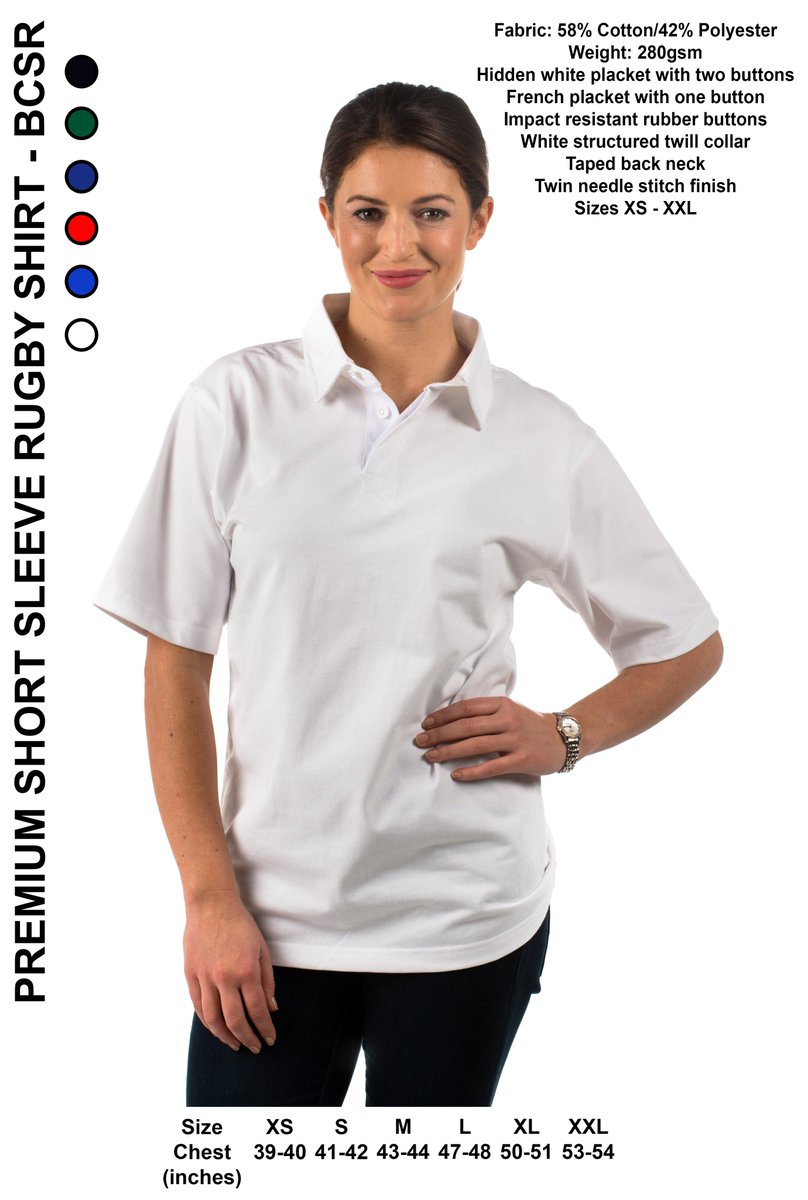 DjmTools's tweet image. Embroidered Short Sleeve Rugby Shirt with upto 3 lines of writing from  £10.99 delivered, Logo's added for an extra cost please contact us