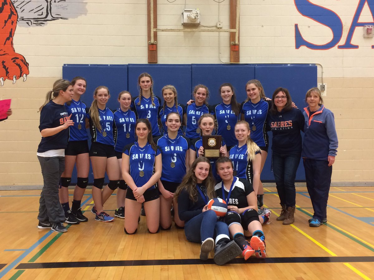 samregnier_'s tweet photo. beyond proud of my team taking the wecssa title this season, swossa here we come🐯🏐🥇💙 https://t.co/CkCgwpaGRr