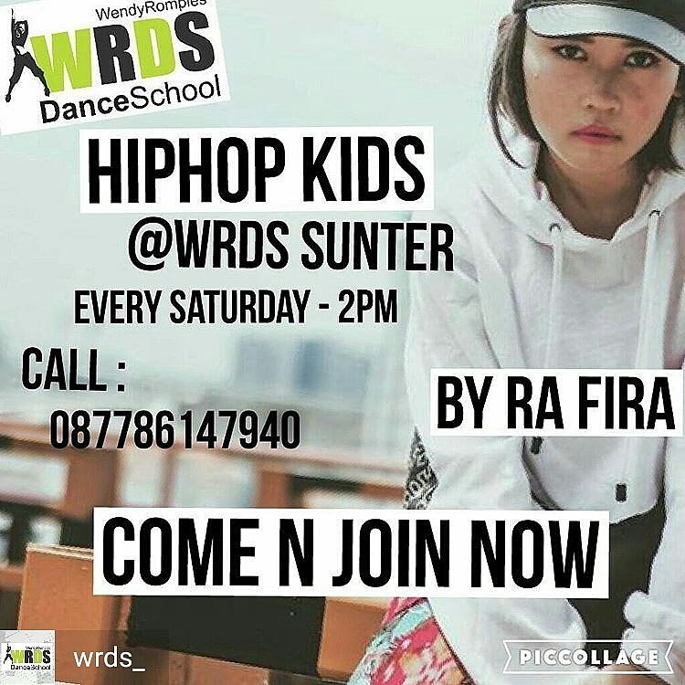 Plz bring ur kids tomorow 2pm and get FREE trial u wilayah SUNTER #wrds #dance #kids
