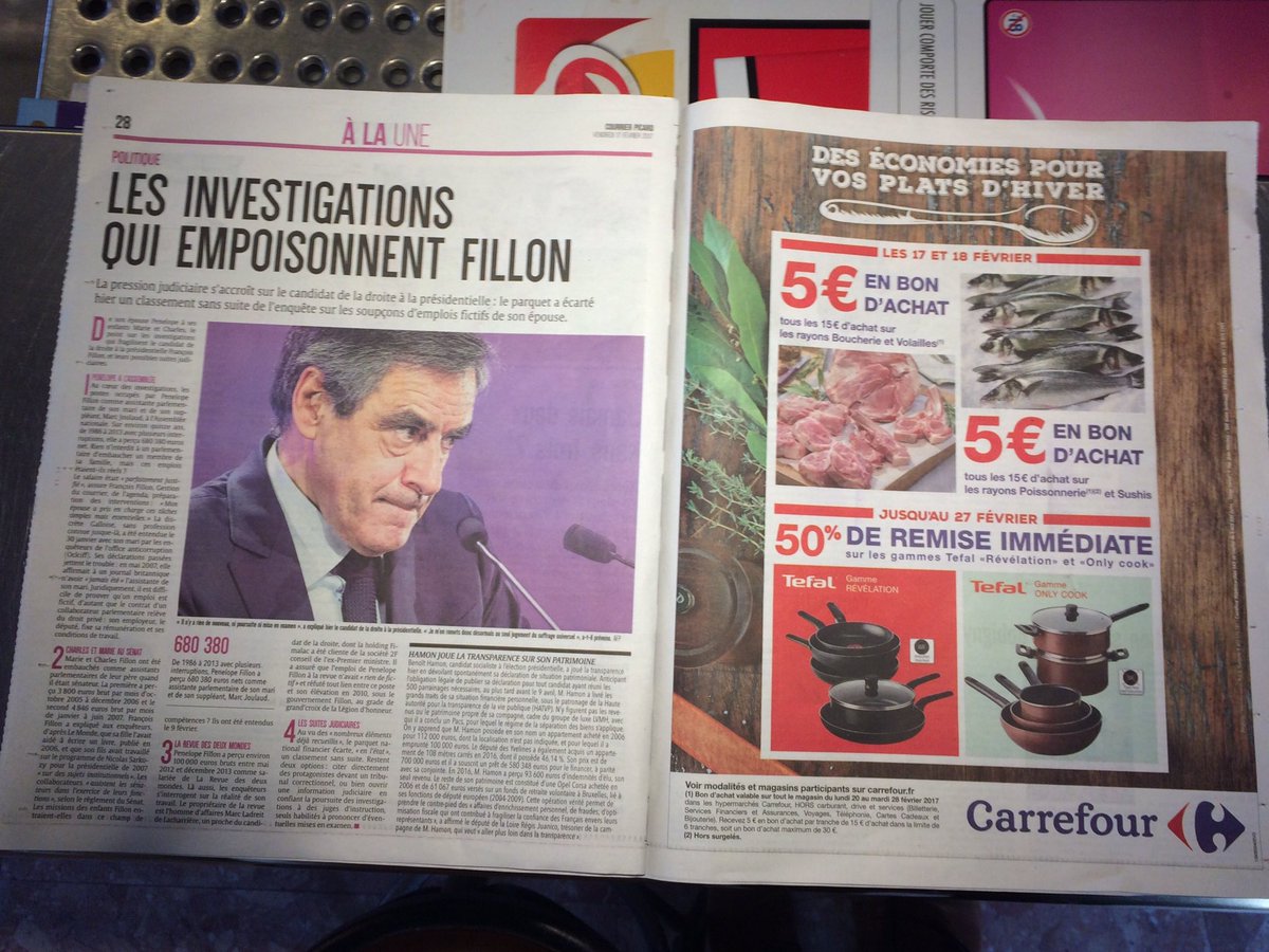 AurelienDemay's tweet photo. QuandCarrefourSoutientLaCGT
Belle mise en page du @CourrierPicard https://t.co/nBC1IjDgJJ