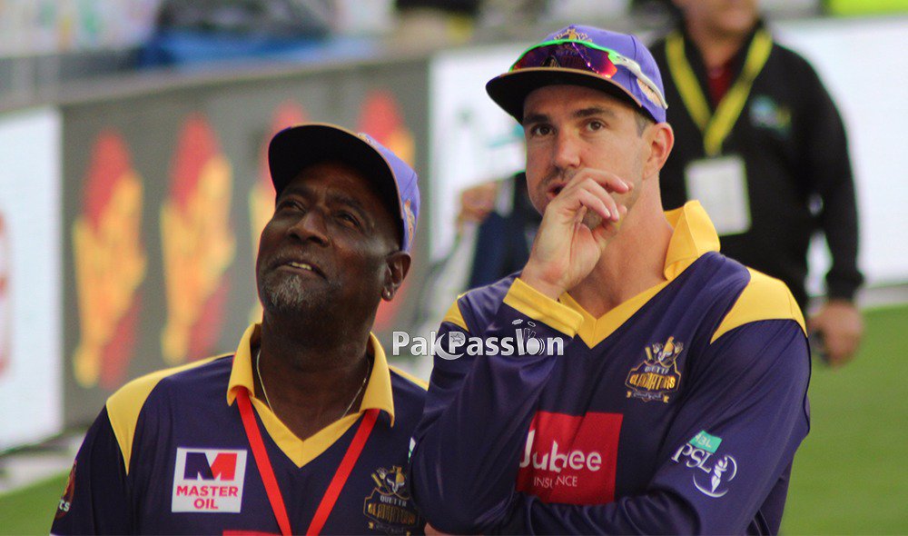 SajSadiqCricket's tweet photo. Viv Richards "I'd have no problems in going to Pakistan if security is in place &amp; if Quetta are in the PSL final again Inshallah” #PSL2017 https://t.co/uQxuVTc9bw