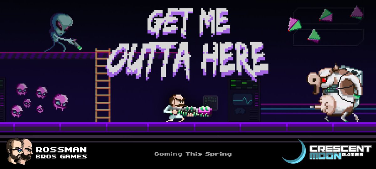 CM_Games's tweet photo. Its official - we will be publishing the @RossmanBros Get Me Outta Here! Super excited! #pixelart #gamedev #indiegame @rossman_eric https://t.co/uEc77NcXoW