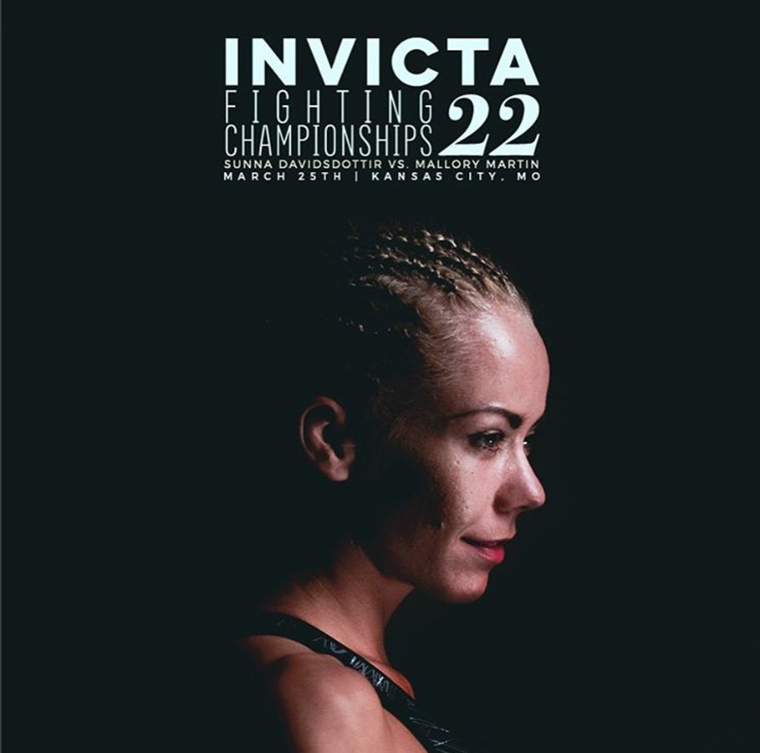 sunnatsunami's tweet photo. I can't wait to get in the cage and do what I lOve at @InvictaFights Invicta 22❤👊 #InvictaFC #MMA #WMMA #MjolnirMMA https://t.co/wA7NhxHb4g