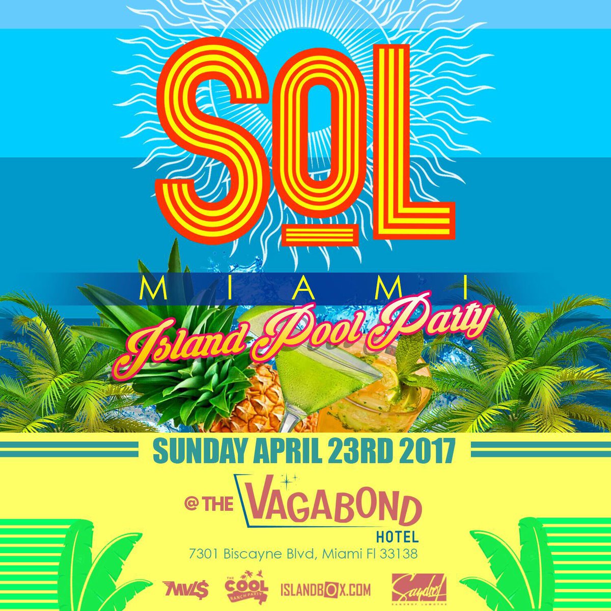 IAM_MVLS's tweet photo. Pool Party Alert! Apr. 23rd | Save the date. #SolMiami https://t.co/rM60bHOLQe