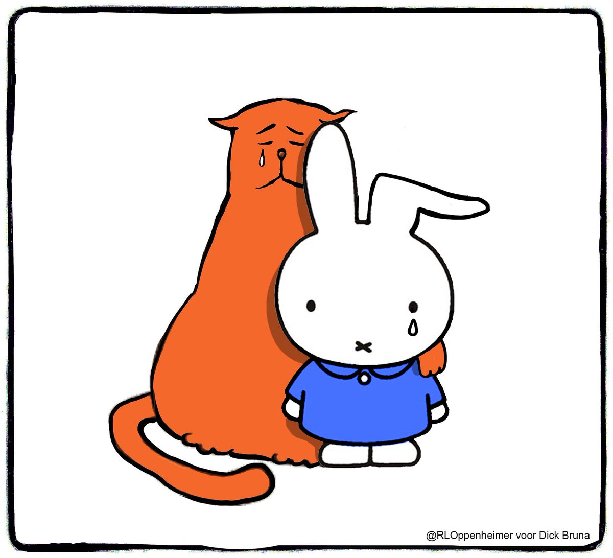 RLOppenheimer's tweet photo. Voor Dick Bruna #DickBruna #Nijntje https://t.co/Rjdx4LcWpq