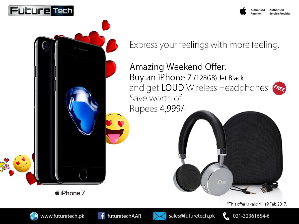 FutureTechAASP's tweet image. #AmzaingOffer #WeekendDeal #WeekendOffer #iPhone7 #JetBlack #FutureTech
@FutureTechAAR @DolmenMalls @Centaurusoff 
Grab your iPhone7 128gb!