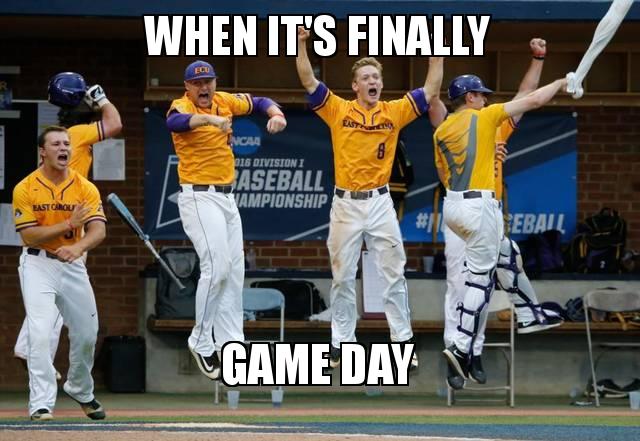 HTC247's tweet photo. The #RoadToOmaha begins now for @ECUBaseball. https://t.co/bVoMTU8ETV