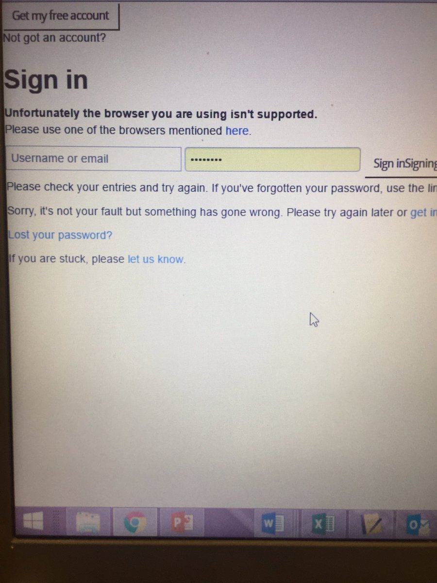 aholleyccas's tweet photo. @KahootSupport this is happening for all the browsers I try: explorer, chrome, and Firefox. Not allowing me to login. https://t.co/hPSJgdjly7