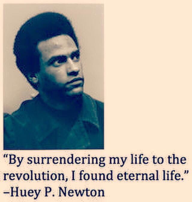 Happy bday Huey P Newton    