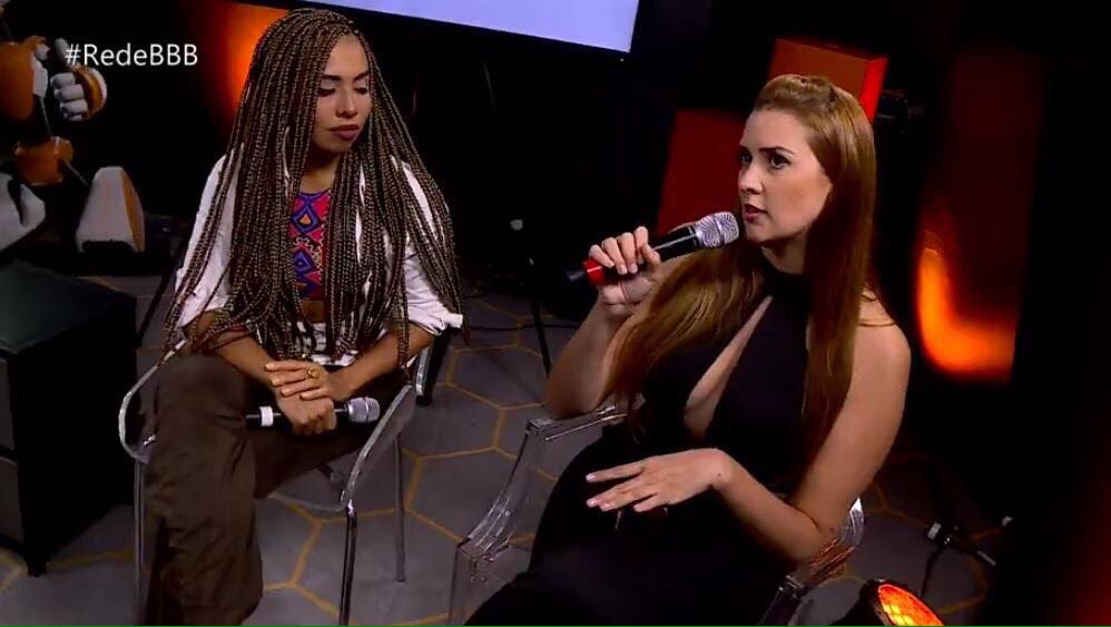 PortalGabsFlor's tweet photo. Gabriela hoje na #RedeBBB #BBB17 
Maravilhosa, está de tranças 💞💕 https://t.co/iM93v90lRo