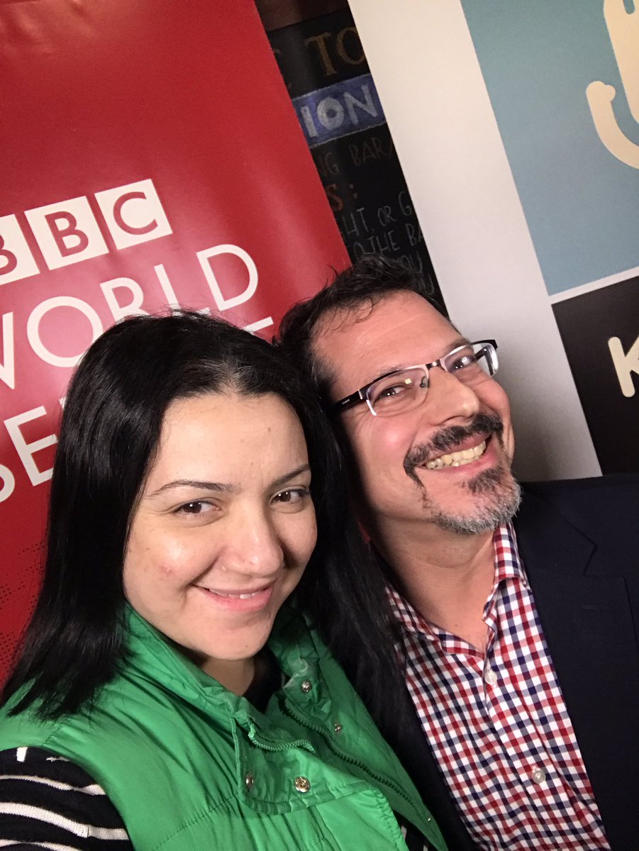 Shaimaakhalil's tweet photo. Thank you @kcur for your https://t.co/PZp4rveRlA really made this a memorable trip for the @bbcworldservice teams! What a crowd&amp;what a city! https://t.co/LCYrExuASp