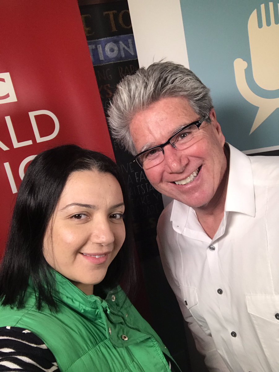 Shaimaakhalil's tweet photo. Thank you @kcur for your https://t.co/PZp4rveRlA really made this a memorable trip for the @bbcworldservice teams! What a crowd&amp;what a city! https://t.co/LCYrExuASp