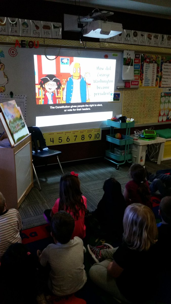 Learning about presidents in preparation for president's day!