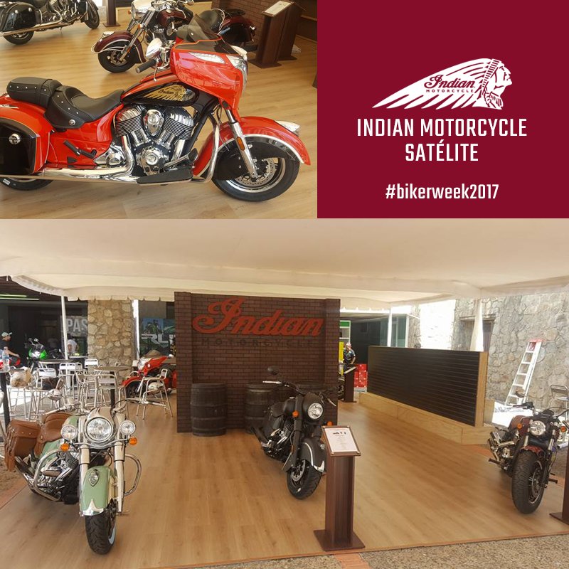 IndianSatelite's tweet photo. ¡Visítanos este fin de semana en el #bikerweek2017 en Acapulco! Ven y conoce todos nuestros modelos. #bikerweek2017 #IndianSatélite https://t.co/9bO4JTjCCO