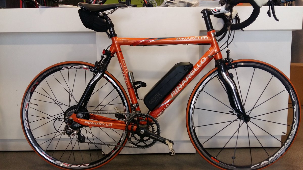 De nuestro laboratorio sale esta Pinarello con Kit. Reconforta la pasión del dueño por la bicicleta. #bicielectrica
ow.ly/hrVs3096TBS