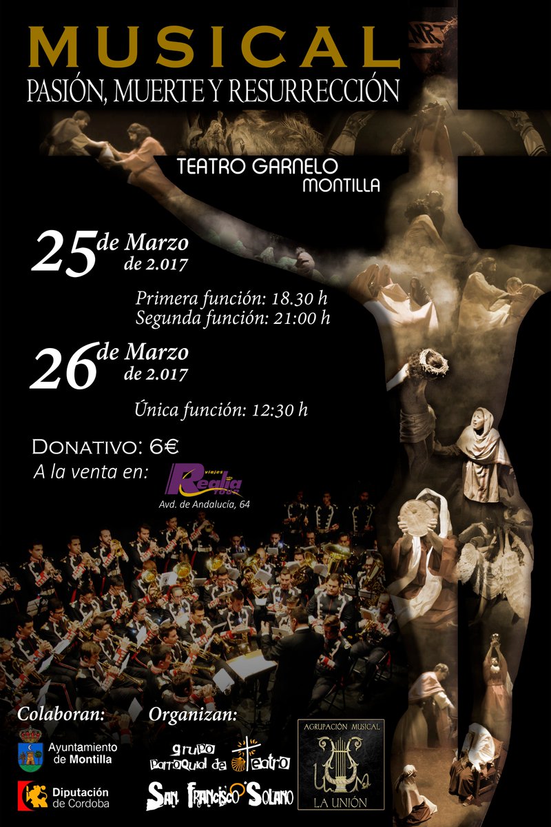 amlaunion's tweet photo. MUSICAL PASIÓN MUERTE Y RESURRECCIÓN 2017 | https://t.co/xjCZNraAGq https://t.co/ArZwBgxRos