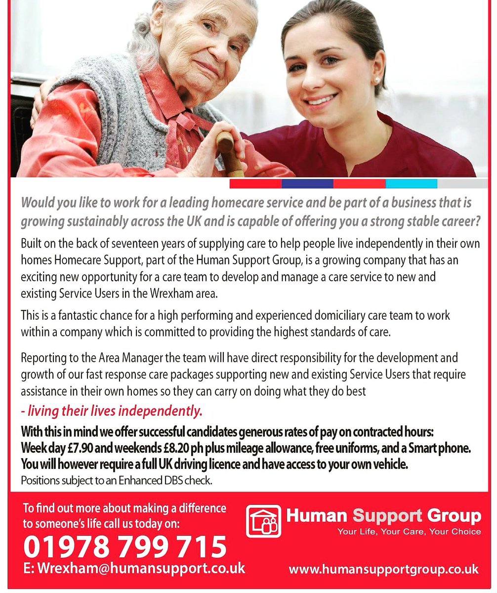 dizzytatt's tweet photo. #Homecare  #Wrexham #carersrequired #helpingpeople #kindness #carer. Drivers required xxx https://t.co/XuMzEcJID8