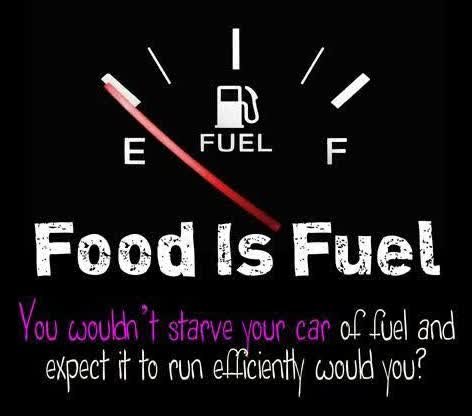 Don't forget to #fuel yourself with #food!