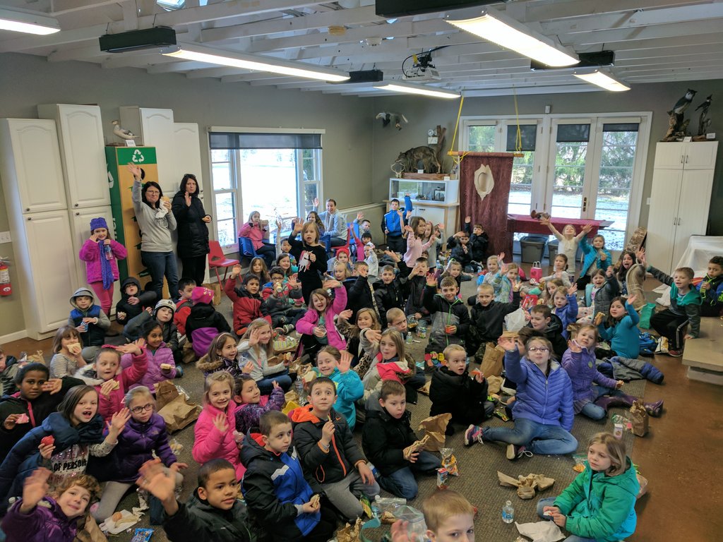 FernHollowNC's tweet photo. Had a great few days with @Avonworthschool 1st graders teaching them all about Squirrels &amp; Chipmunks! #kidsinnature #getoutside #fhnc https://t.co/W1vO2G5kxn