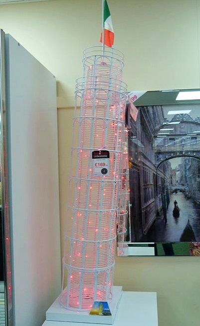 💎💎 NOW you can have your very own Leaning Tower of Piza💎💎🇮 For just £169.99! Add the finishing touched to your #Home bit.ly/2hpic4v