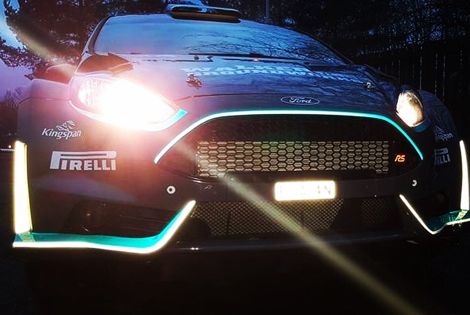 euanthorburn's tweet photo. Final touches added to the car &amp; we're on our way to the #SnowmanRally big thanks to 2017 sponsors 👍🏼 @barrettsteel @KingspanIns_UK #EUA4N https://t.co/g48Z9vT3qD
