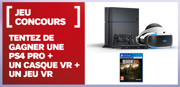 SFR's tweet photo. [JEU #CONCOURS] À l'occasion de l'#ESWC - RT + Follow @SFR pour tenter de remporter une PS4 Pro, un casque VR PlayStation et un jeu VR 🎮👌 https://t.co/JDIsFeVDo2