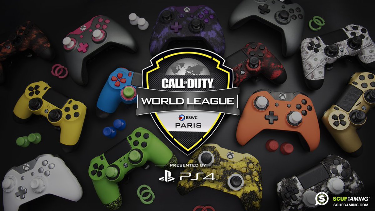 ScufGaming's tweet image. We're kicking off @eswc_en #CWLParis with an epic giveaway, and picking 3 winners! You can enter here: scuf.co/ESWCGiveaway