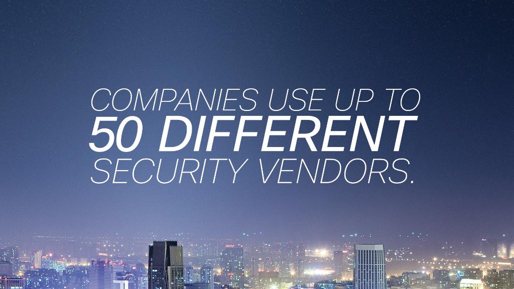 Cisco's tweet photo. We're all worried about security, but how many vendors are too many? See more at https://t.co/ceEFCBTSrR #RSAC #NeverBetter https://t.co/EtbTFAW30i