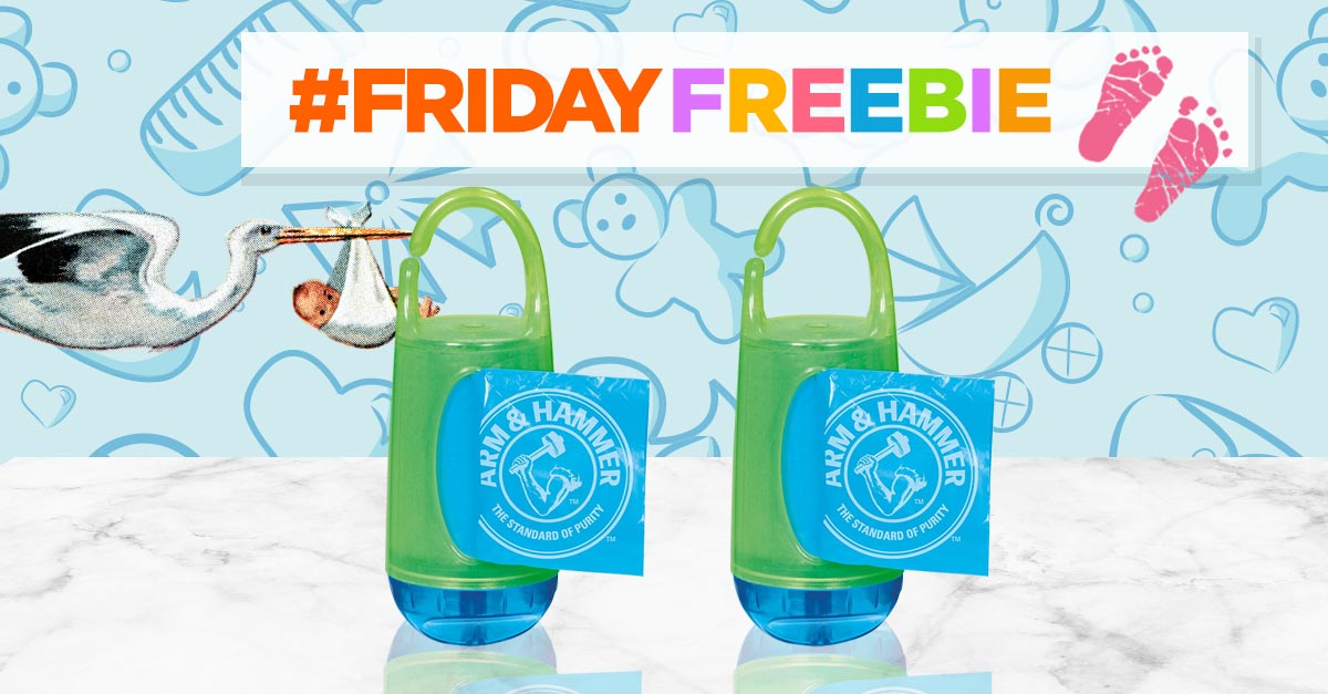 #FridayFreebie - 2 Pack of Munchkin Arm &amp; Hammer Diaper Bag Dispenser with Bags, Lavender Scent! Click to enter: woobox.com/dcpukq