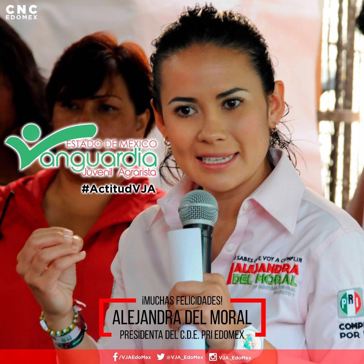 VJA_Edomex's tweet photo. Será un honor hacer equipo @AlejandraDMV tu experiencia probada, y juventud que motiva, son ejemplo para todos.
¡Felicidades!
#ActitudVJA https://t.co/rpKMRxzLUu