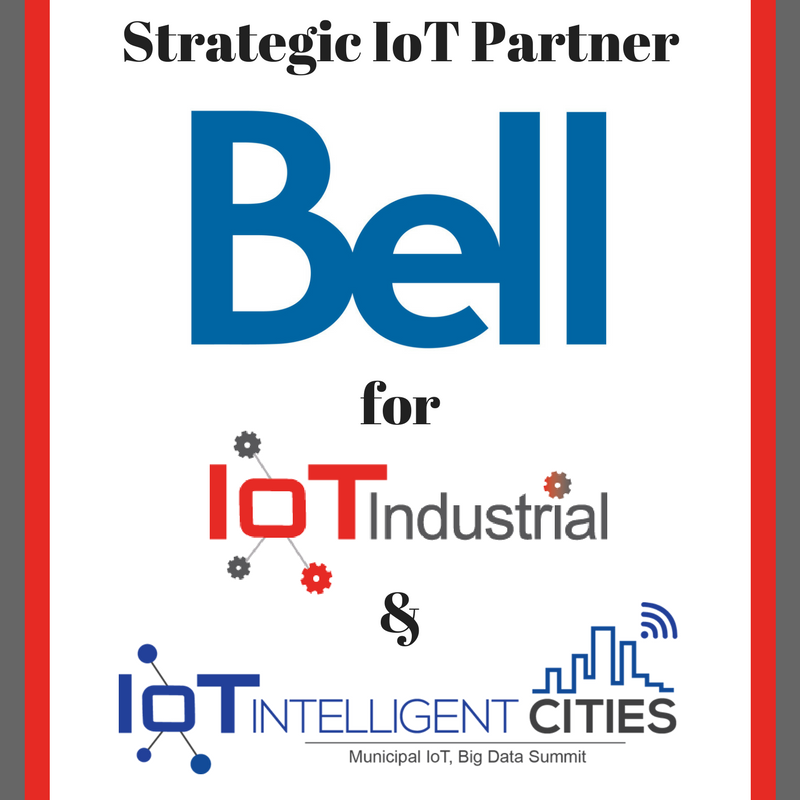 intelli_cities's tweet photo. Bell is once again our Strategic IoT Partner for #IoTIndustrial and #IntelligentCitiesSummit - Thank you for all your support! @Bell https://t.co/gU4kTRecfn