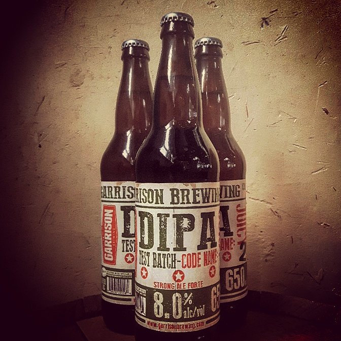 OUT NOW: DIPA TEST BATCH, CODE NAME: JUICY 2.  #NoOrangesWereHarmed in the making of this beer. #DIPA #DoubleIPA #EastCoastStyle #Unfiltered