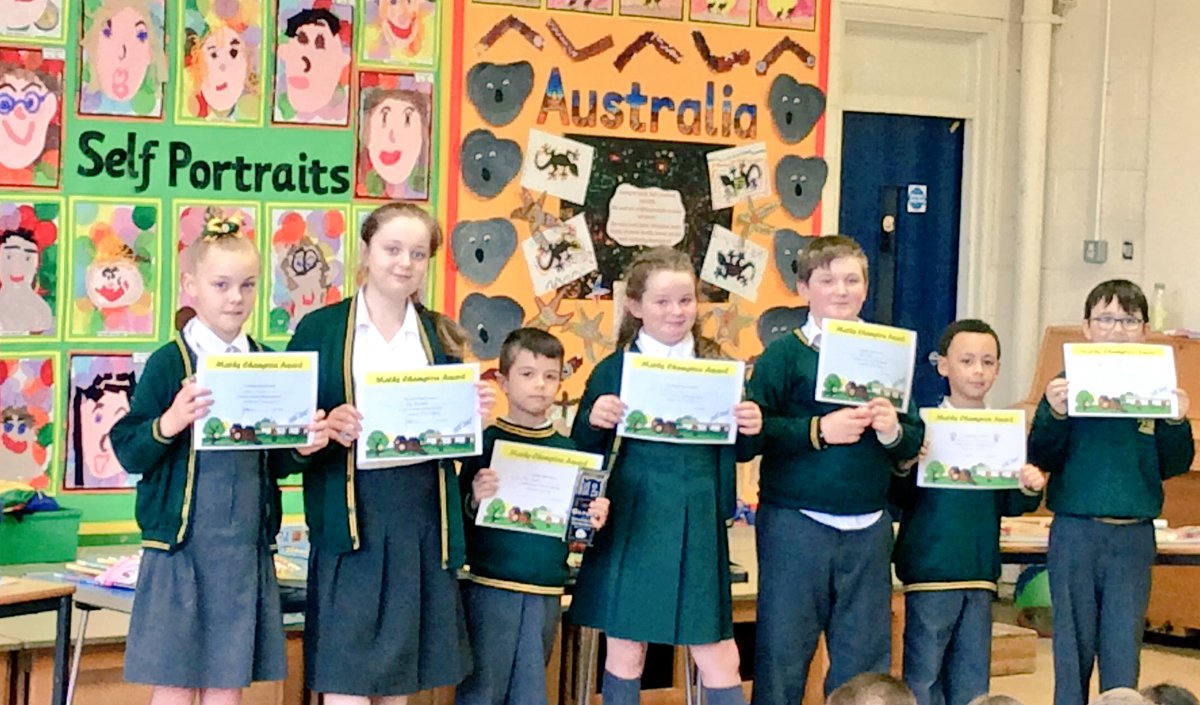 FazakKS2's tweet photo. And of course, congratulations to our well-deserved maths champions! Keep up the hard work. 👍👏🎉 @fazakprimary https://t.co/KOq1bLSuWt
