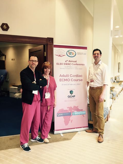 mrbrownsauce's tweet photo. @GSTTnhs ECMO Sim moves to Doha for @2017Elso - Cardiac ECMO for attendees at great #elso-swac2017 conference with @Languloa @nigegoob. https://t.co/Rc7TrCAXVf